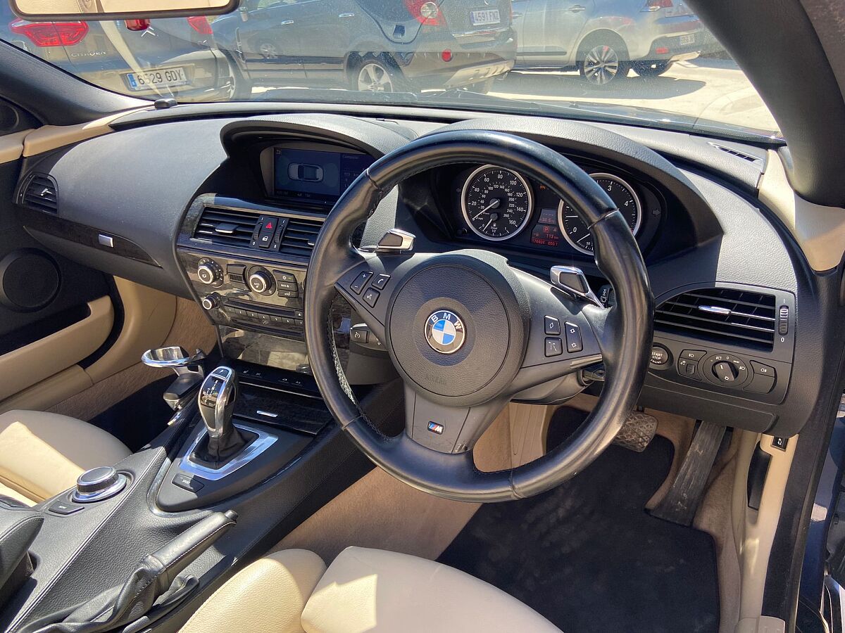 COMING SOON BMW 635D 3.0 CONVERTIBLE AUTO SPANISH RHD IN SPAIN 112000 MILES SUPERB 2008
